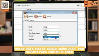 Master Karyawan myBiz 4 pro client [upl. by Engen974]