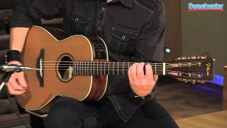 Takamine P3NY quotNew Yorkerquot Acousticelectric Guitar Demo  Sweetwater Sound [upl. by Gretel]