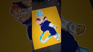 Goku 💪😳  Dragon Ball  Daily Drawing Challenge  Ashwin Madhu shorts dragonball [upl. by Timoteo148]