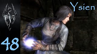 Skyrim Legendary difficulty Pure Mage Lets play 48 quotNew Chapterquot [upl. by Verlee]