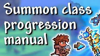 Terraria  142 Master Mode summon class progression guide grand chief [upl. by Goulder]