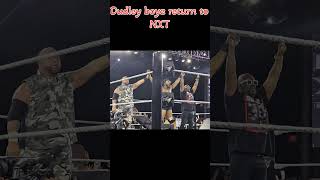 Dudley boyz return WWE NXT result wwe nxt [upl. by Holds]