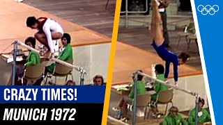 Gymnastics in the 1970s was INSANE Munich1972 [upl. by Mittel]