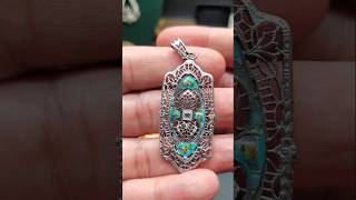 14 karat ART DECO PENDANT AND MORE art silver jewelry trending [upl. by Agneta]