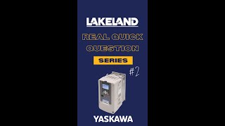 Real Quick Question Series 2  Scaling The Analog Inputs On A Yaskawa Drive [upl. by Sherburn]