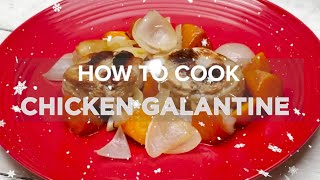 How to cook Licious Chicken Galantine [upl. by Letrice106]