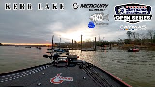 American Bass Anglers Open Series STOP 1  Kerr Lake 2022 [upl. by Imena]