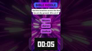 Can You Solve This Bible Riddle 🤔  Test Your Knowledge 📖shorts riddles [upl. by Chud]