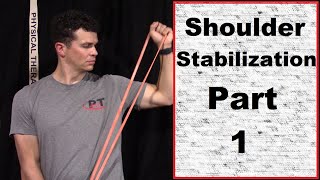 Shoulder Stabilization Part 1 [upl. by Ahsyas]