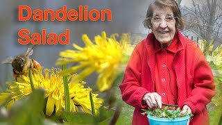 Great Depression Cooking  Dandelion Salad [upl. by Dayle]