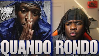 THIS TUFF Quando Rondo QPac FULL ALBUM REACTION [upl. by Marrissa]