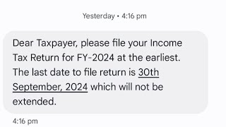 Dear Taxpayer please file your Income Tax Return for FY2024 at the earliest  How to check FBR tax [upl. by Alludba]