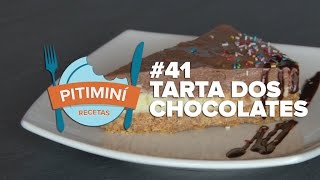 Tarta dos chocolates con galletas muy fácil y sin horno [upl. by Bascomb137]