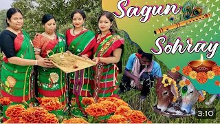 Sagun sohray videoSagun sohrayNawagolom new sohray santali video 2024 [upl. by Nickey]