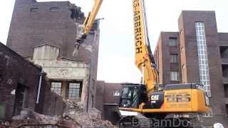 CATERPILLAR 349E LONGFRONT EXCAVATOR HIGH REACH DEMOLITION MACHINE [upl. by Kyle441]