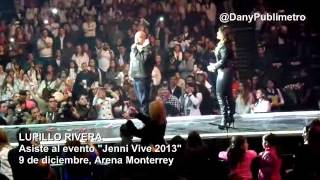 Lupillo Rivera asiste al evento quotJenni Vive 2013quot en la Arena Monterrey [upl. by Darrej]