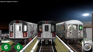 OpenBVE Virtual Railfanning WIP R62A R142 amp R142A  14th Street Union Square [upl. by Aicilana]