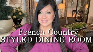 French Country Styled Dining Room [upl. by Nit898]