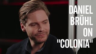 Toronto Daniel Bruhl on His Chemistry With Emma Watson in Thriller ‘Colonia’ [upl. by Alliuqat274]