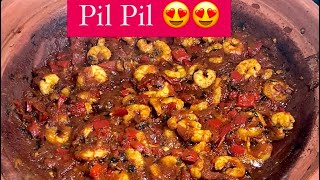 Crevettes PilPil  قمرون بصلصة الطماطم بطريقة جد لذيذة [upl. by Alyson]