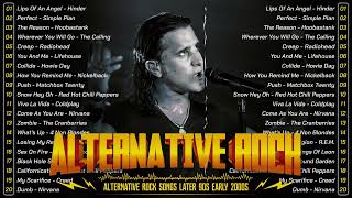 Greatest Hits Alternative Rock 2000s Playlist  linkin park Muse Evanescence Metallica Green Day [upl. by Killie]