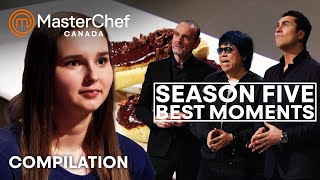 Best of MasterChef Canada Season 5  MasterChef World [upl. by Hakvir]