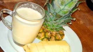 Pina Colada Cocktail ohne Alkohol  Drink Rezept von einfachKochen [upl. by Bocoj]