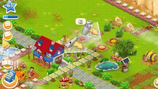 Hey day lv 63 gameplay 💜mobilegame haydays haydayfarm pets gameplay haydaygameplay [upl. by Cela]