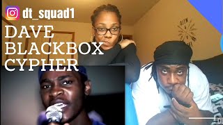 DAVE BLACKBOX CYPHER REACTION [upl. by Pontias]