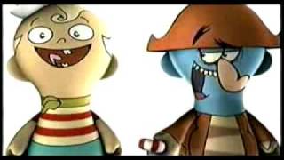 Cartoon Network Nood Era  Flapjack Bumpers 2008 [upl. by Nhguaved]