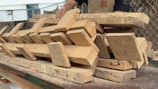 The Incredible Innovations In Wood Recycling That Youve Never Seen Before Wood Recycling Projects [upl. by Ursola]