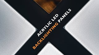 How To Make a Custom LED Backlighting Panel [upl. by Eenahs]