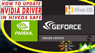 How to update NVIDIA DRIVERS in HiveOS⚒ [upl. by Phyl]