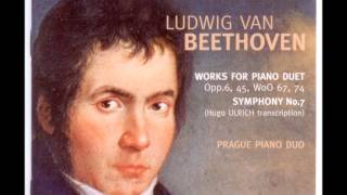 Ludwig van Beethoven March op45 N°1 in C four hands piano [upl. by Stalk375]