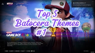 1🏆 Top 5 Batocera Themes “Artflix Cobalto” [upl. by Htnicayh1]