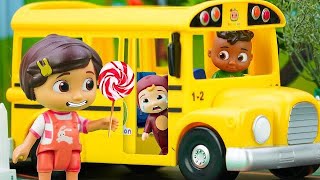 wheels on the bus  the wheels on the bus go round and round  nursery rhymes  kids tv abc song [upl. by Notse]