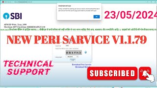 SBI NEW PERI SERIVE V1179  SBI KOISK NEW PERI SERVICE INSTALL AND Uninstall KASE KARE [upl. by Phippen]