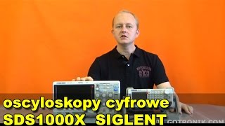 Oscyloskopy z serii SDS1000X produkcji Siglent 2 [upl. by Ttergram]