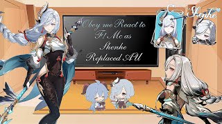 Obey me React to F Mc as Shenhe  Replaced AU  Genshin impact x Obey me  11 [upl. by Hammer]