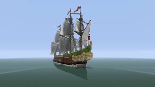 Minecraft Xbox One Galleon Part3 [upl. by Ekyt]