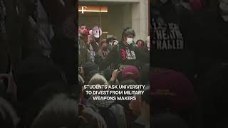 US ProPalestinian Protesters Arrested at New York University  Subscribe to Firstpost [upl. by Attevaj20]