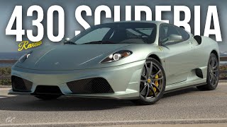 GT7  07 Ferrari 430 Scuderia  Gran Turismo 7 Car Review [upl. by Akire885]