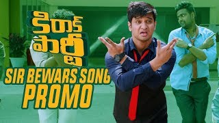 Sir Bewars Song Promo  KIRRAK PARTY  Nikhil  Samyuktha  Simran Pareenja [upl. by Eelyram]