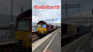 Falkirk Scotland with davidwhite1864  Class 66 Freight Action ews trains railways railfans [upl. by Htebsle560]