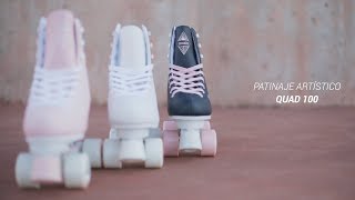 Patinaje Artístico con los nuevos Quad 100  Decathlon España [upl. by Andeee]