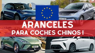 ARANCELES EN EUROPA PARA COCHES CHINOS [upl. by Engdahl813]