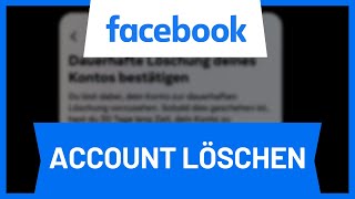 Facebook Account löschen 2024 • Tutorial [upl. by Todhunter]