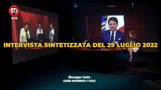 Doppio mandato intervista a Conte consolidato presidente del Movimento da tutti i giornalisti [upl. by Idnic]