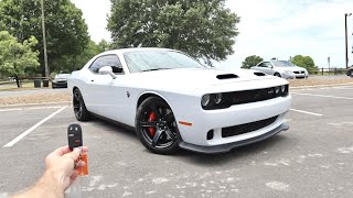 NEW Dodge Challenger SRT Hellcat Redeye Start Up Exhaust Test Drive POV and Review [upl. by Ecnarret]