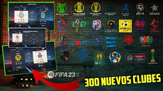 15 Nuevas Ligas Latinas en FIFA 23 MOD PC  Clubes de CONCACAF  Mundial de Clubes [upl. by Ahselet]